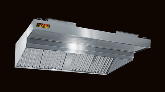 Low Profile Grease Exhaust Hood with Supply Plenum LP-SSH DPSP