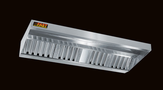 Food Truck Hoods/Low Proximity Backshelf Hood PL-SSH